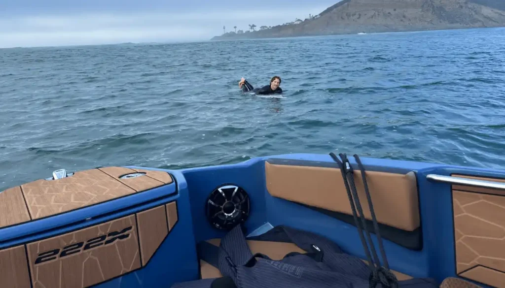 Covered boat storage facility in San Diego, CA, protecting boats from the su